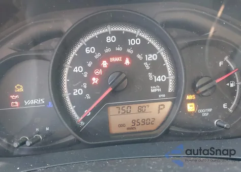 2015 Toyota Yaris Le из США, поврежденный, VIN VNKJTUD35FA021637